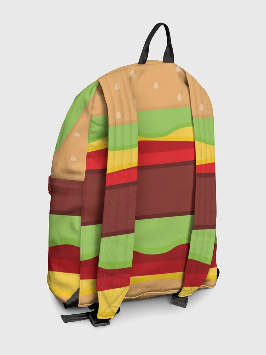 Рюкзак джинсовый / Бургер