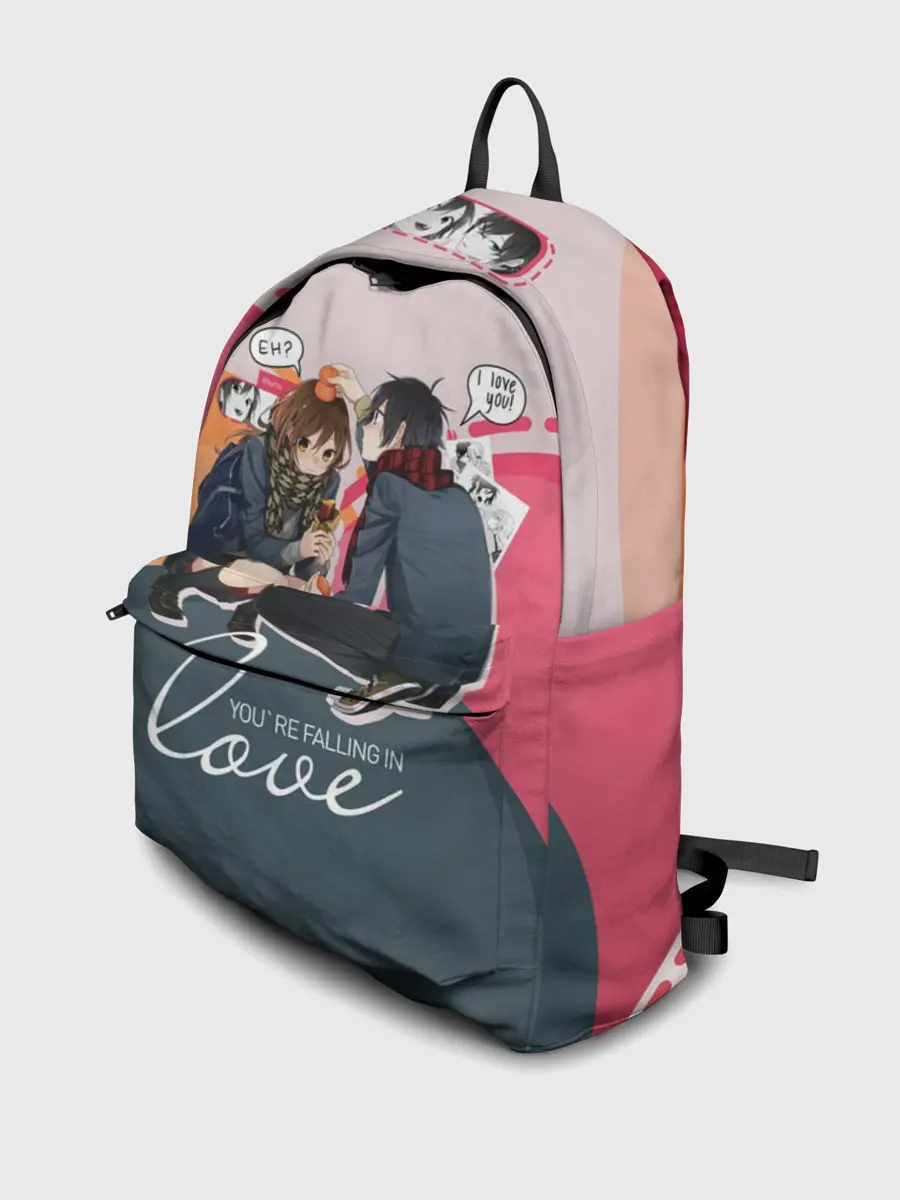 Рюкзак джинсовый / Хори-сан и Миямура-кун