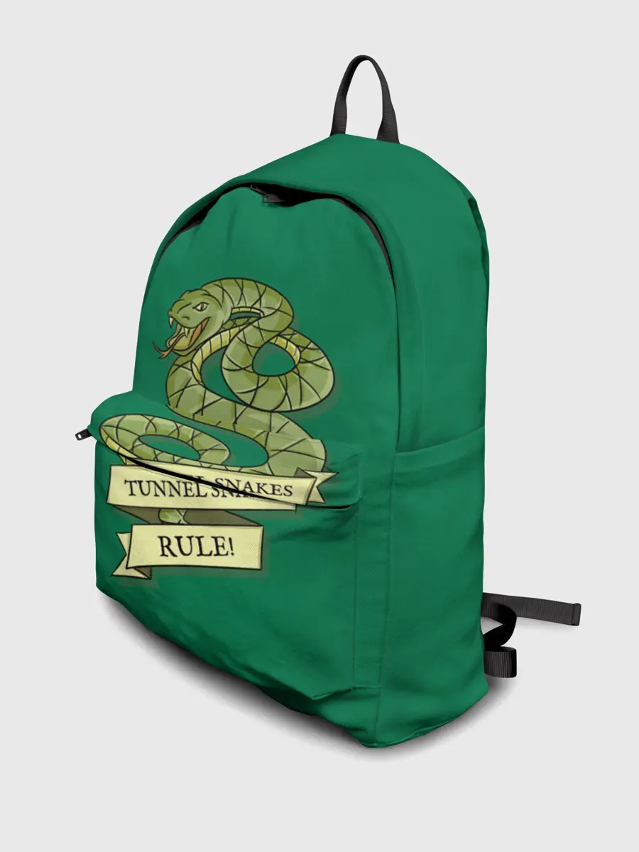 Рюкзак джинсовый / Туннельные змеи рулят!