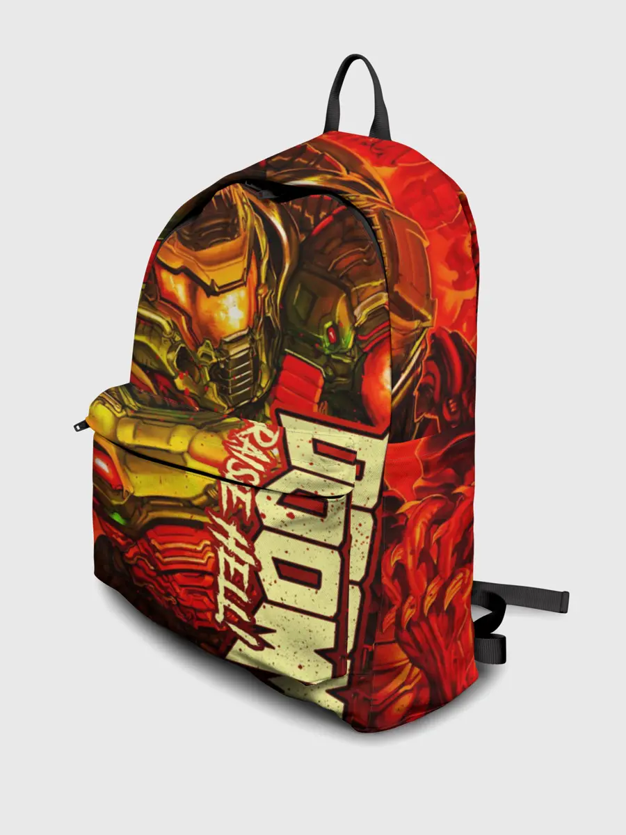 Рюкзак джинсовый / DOOM Eternal