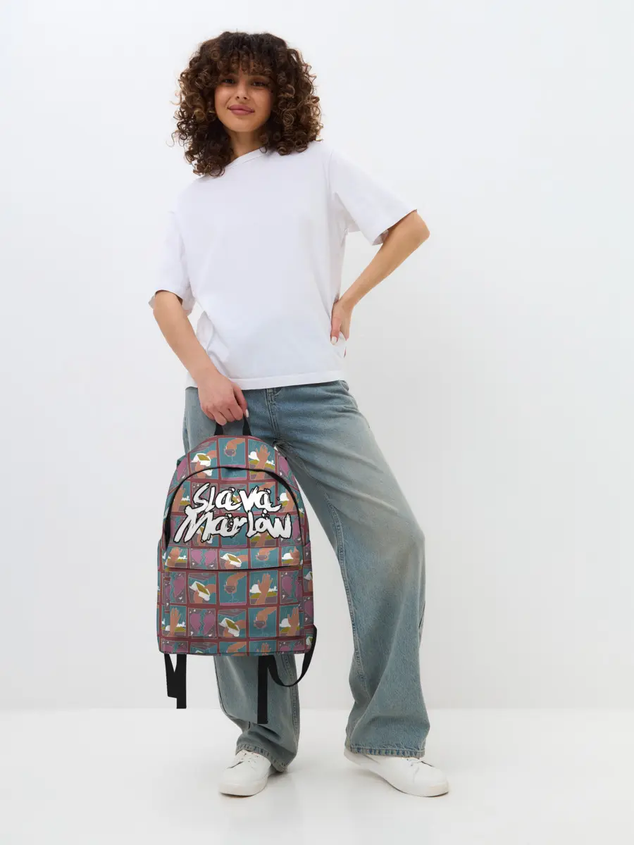 Рюкзак джинсовый / SLAVA MARLOW
