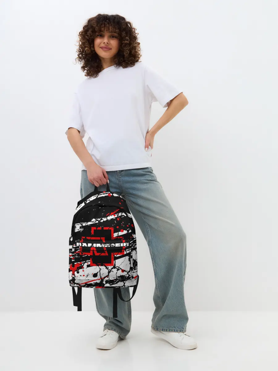 Рюкзак джинсовый / RAMMSTEIN