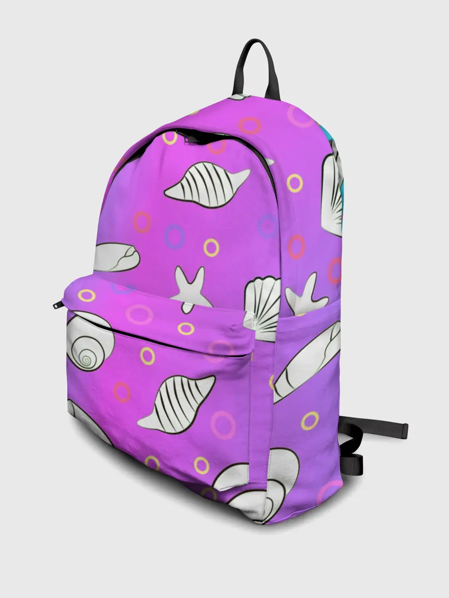 Рюкзак джинсовый / Ракушки с градиентом