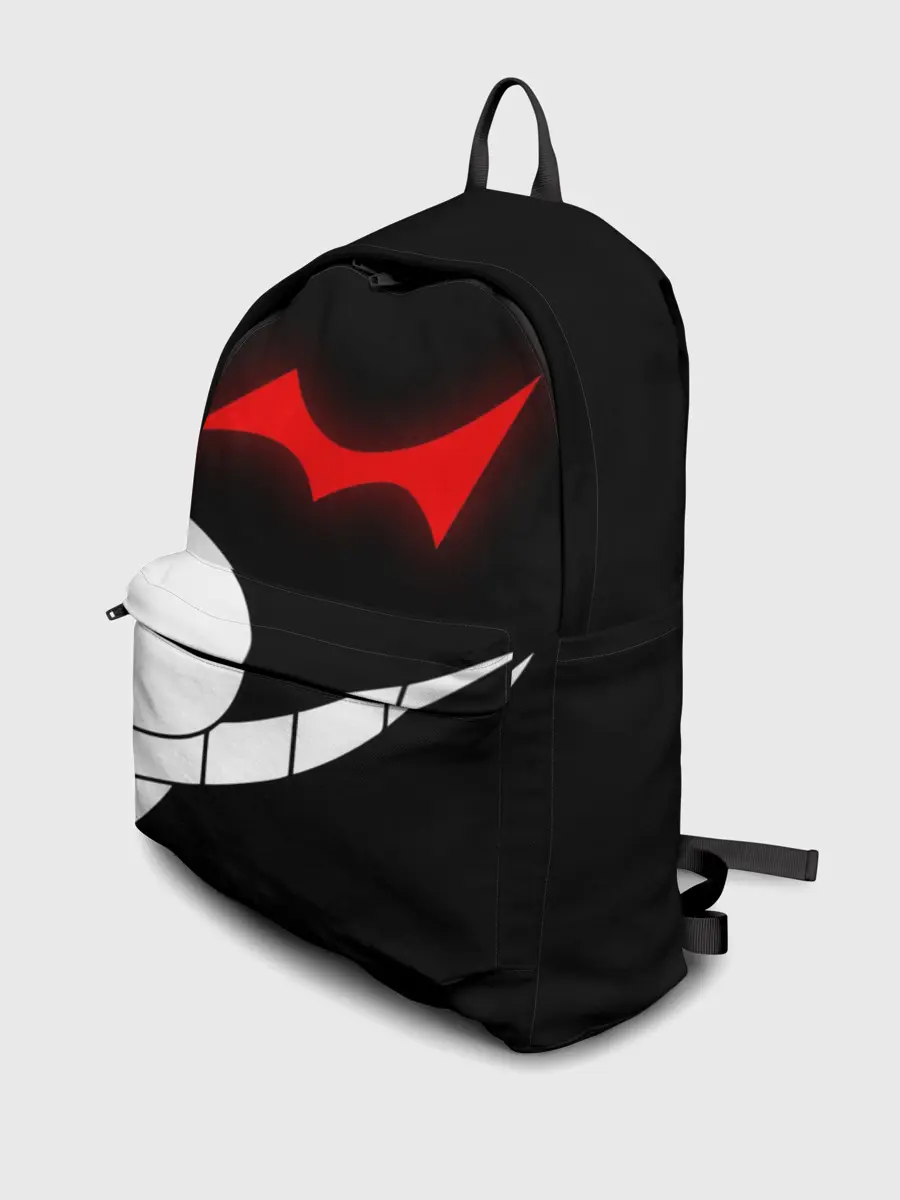 Рюкзак джинсовый / monokuma пол лица