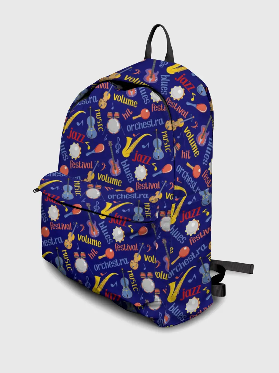 Рюкзак джинсовый / Музыкант