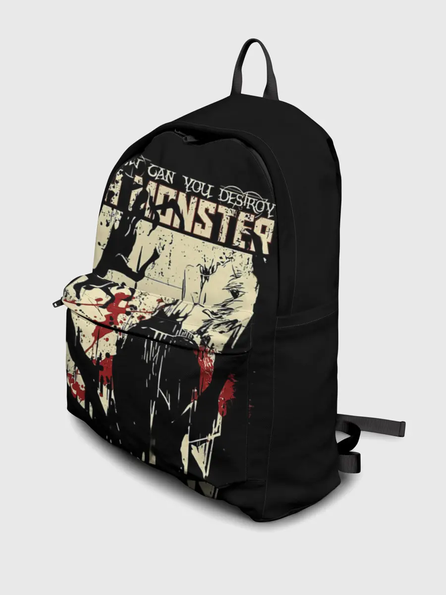 Рюкзак джинсовый / HOW CAN YOU DESTROY A MONSTER