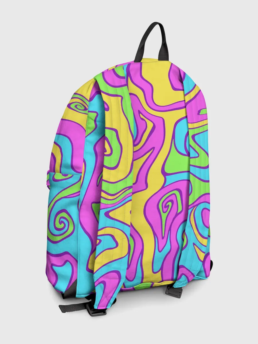 Рюкзак джинсовый / Психоделический Франкенштейн