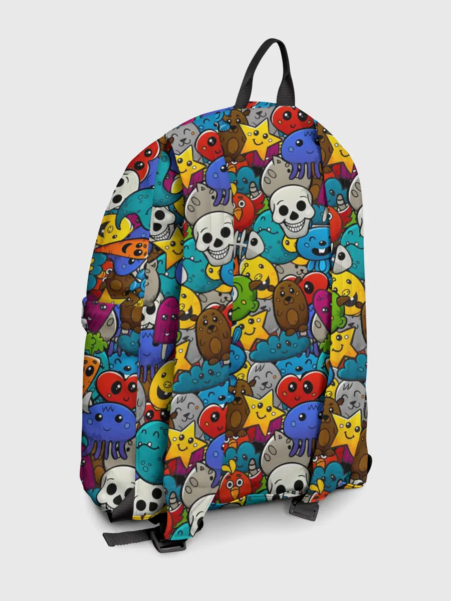 Рюкзак джинсовый / Граффити