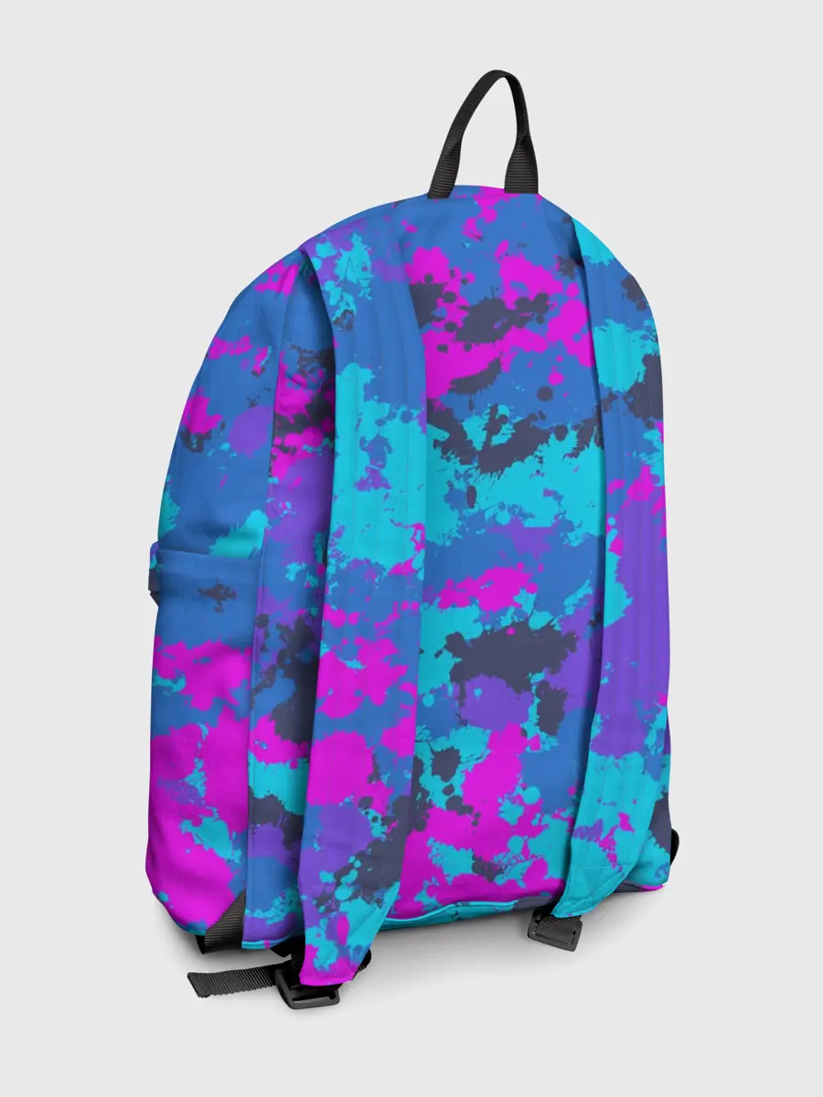 Рюкзак джинсовый / Неоновые краски