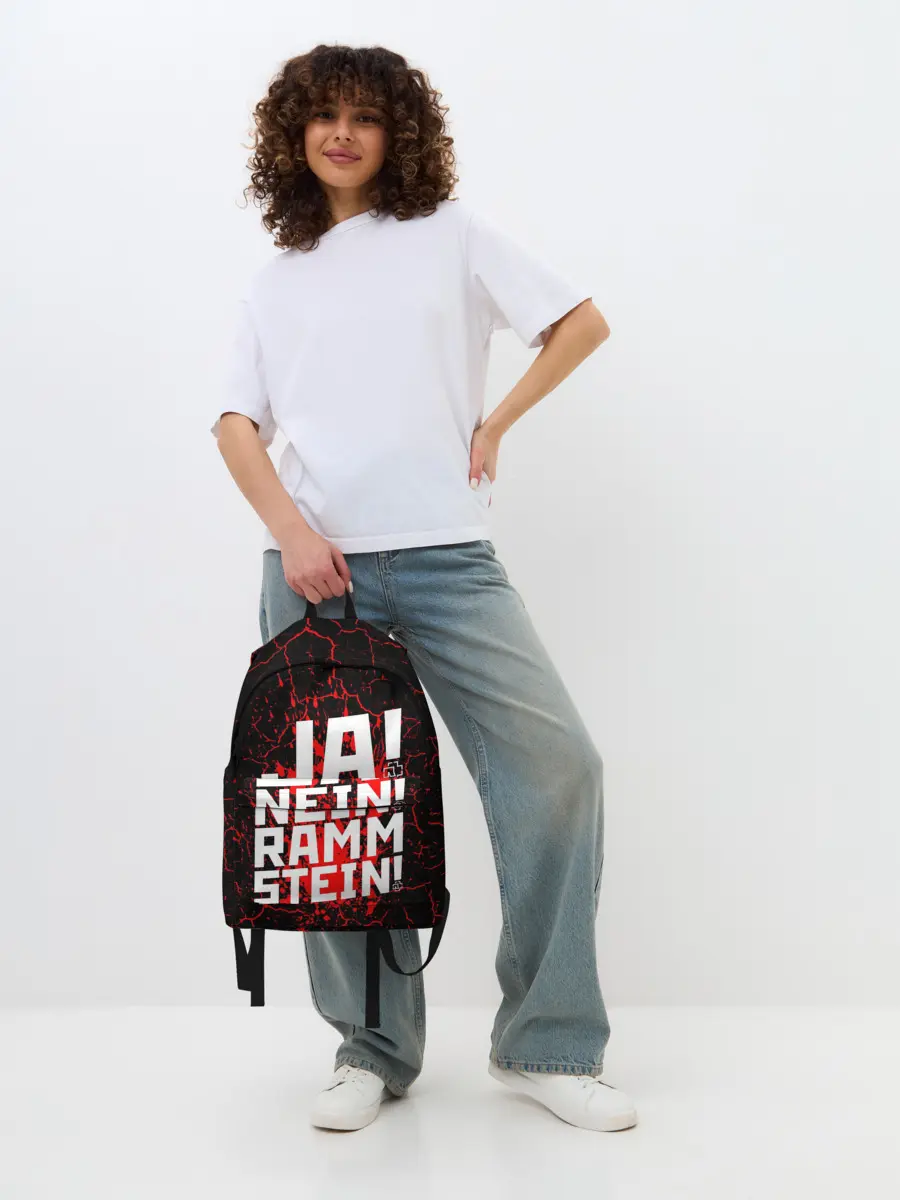 Рюкзак джинсовый / RAMMSTEIN