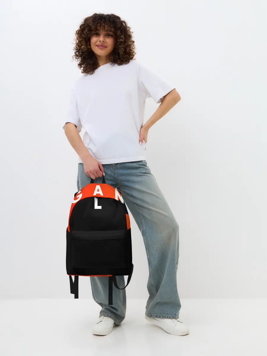 Рюкзак джинсовый / Дыши энергией