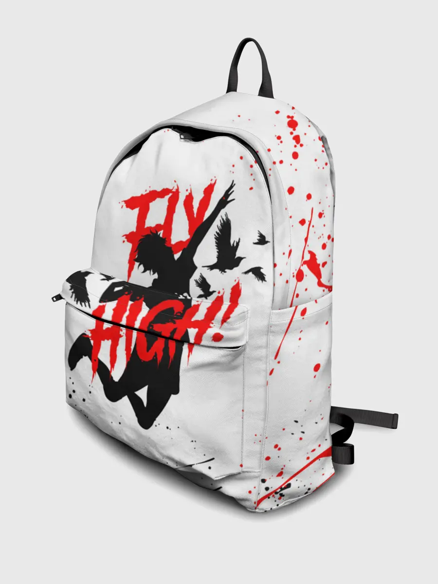 Рюкзак джинсовый / Haikyu volleyball