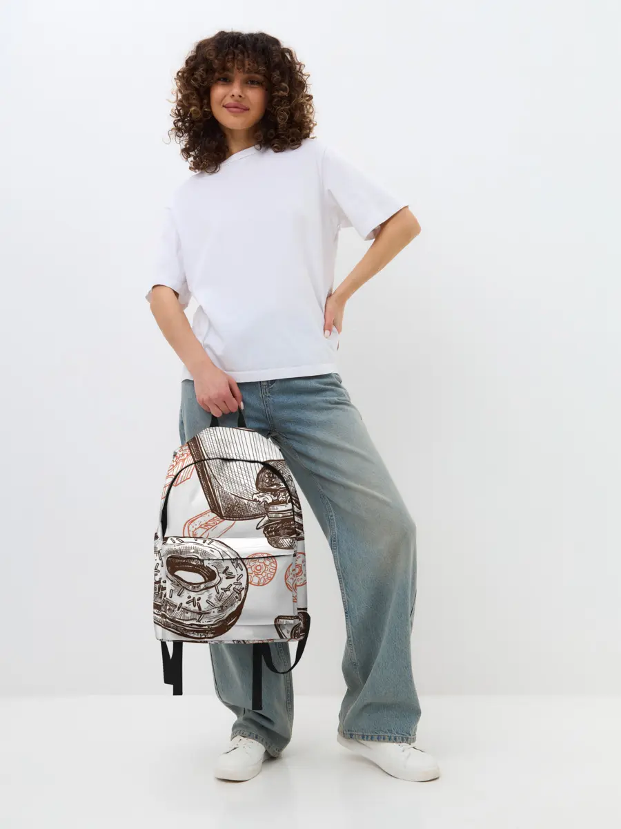 Рюкзак джинсовый / Вкусности