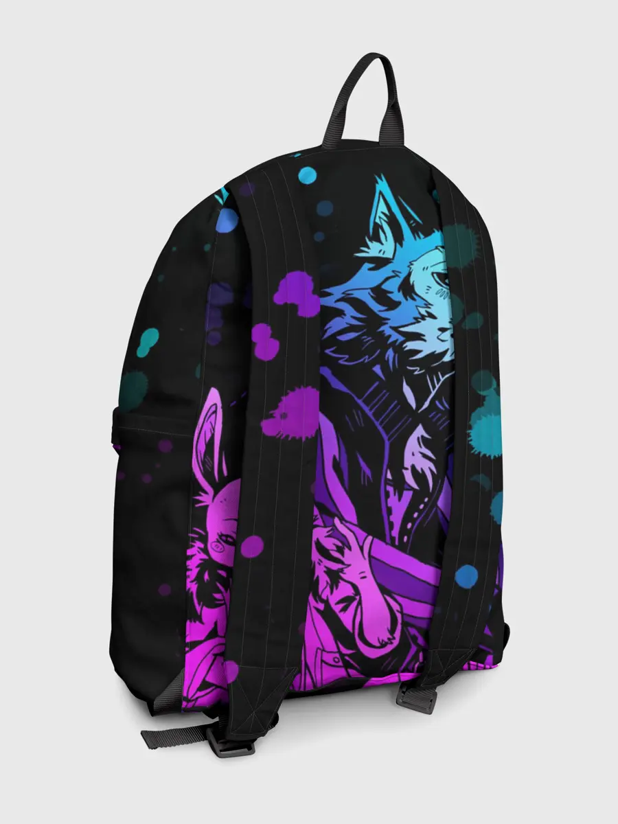 Рюкзак джинсовый / BEASTARS, Легоши и Хару