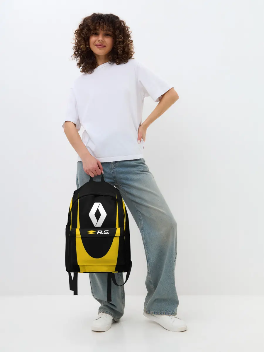 Рюкзак джинсовый / RENAULT SPORT