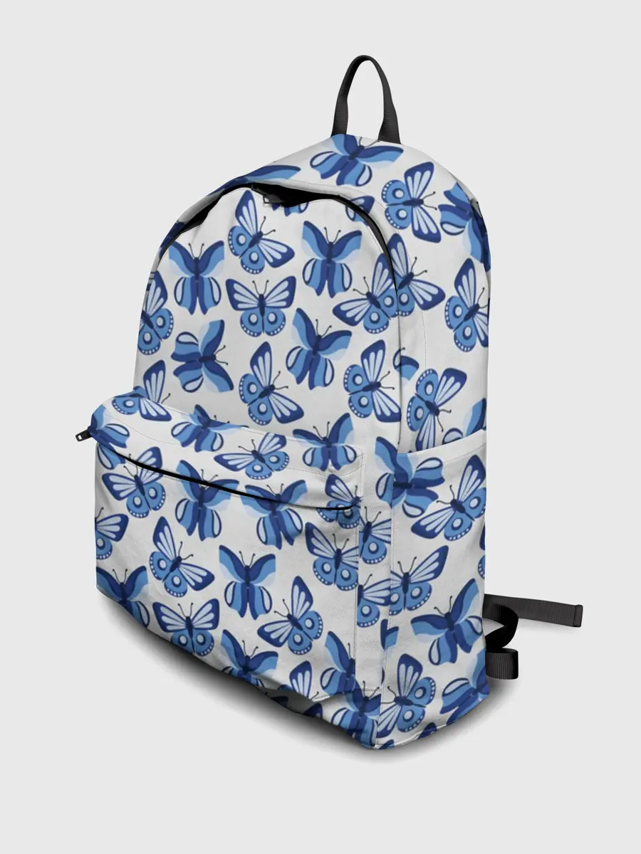 Рюкзак джинсовый / Бабочки / Butterflies