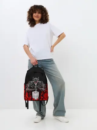 Рюкзак джинсовый / Берсерк облик