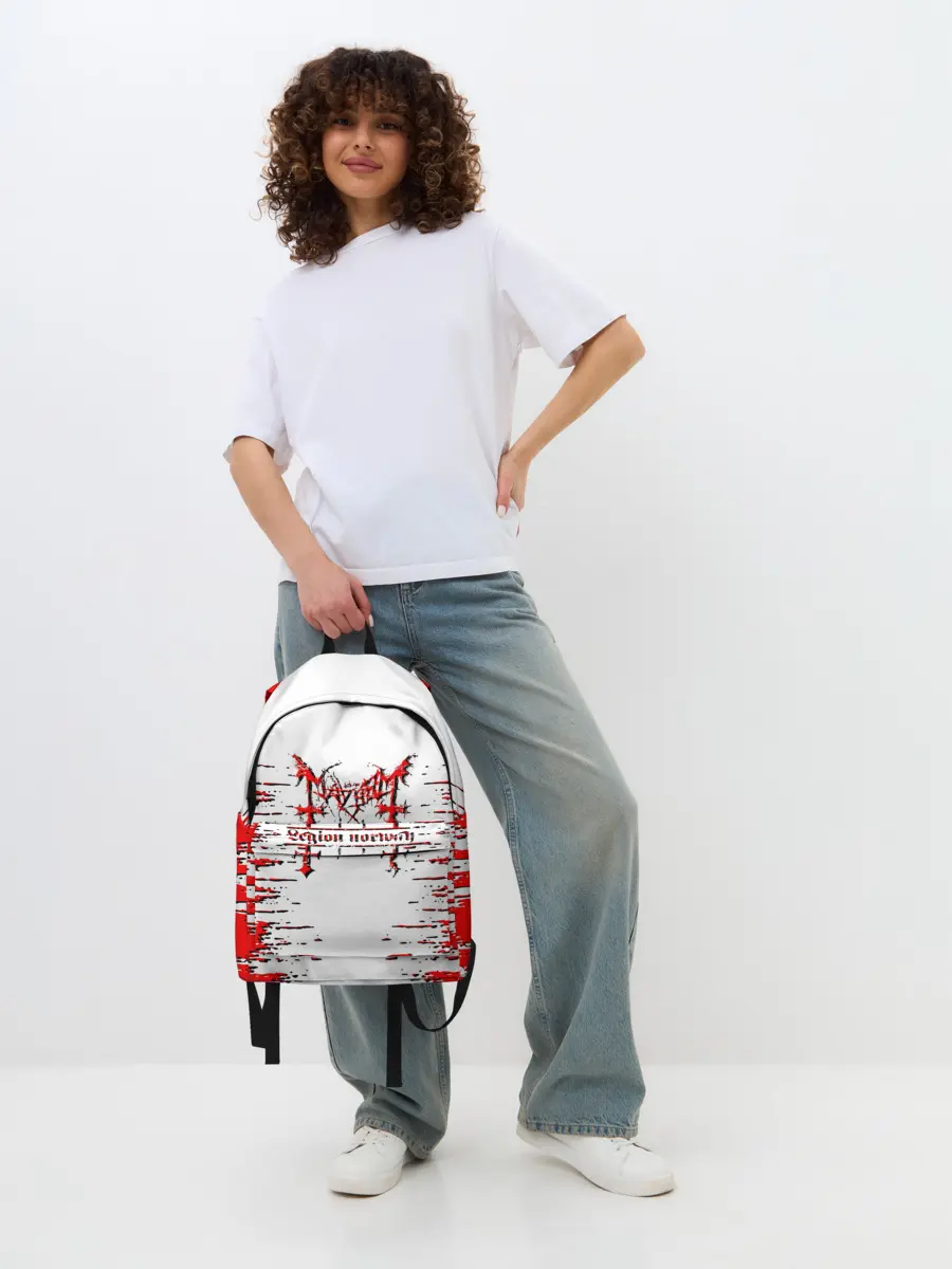 Рюкзак джинсовый / mayhem