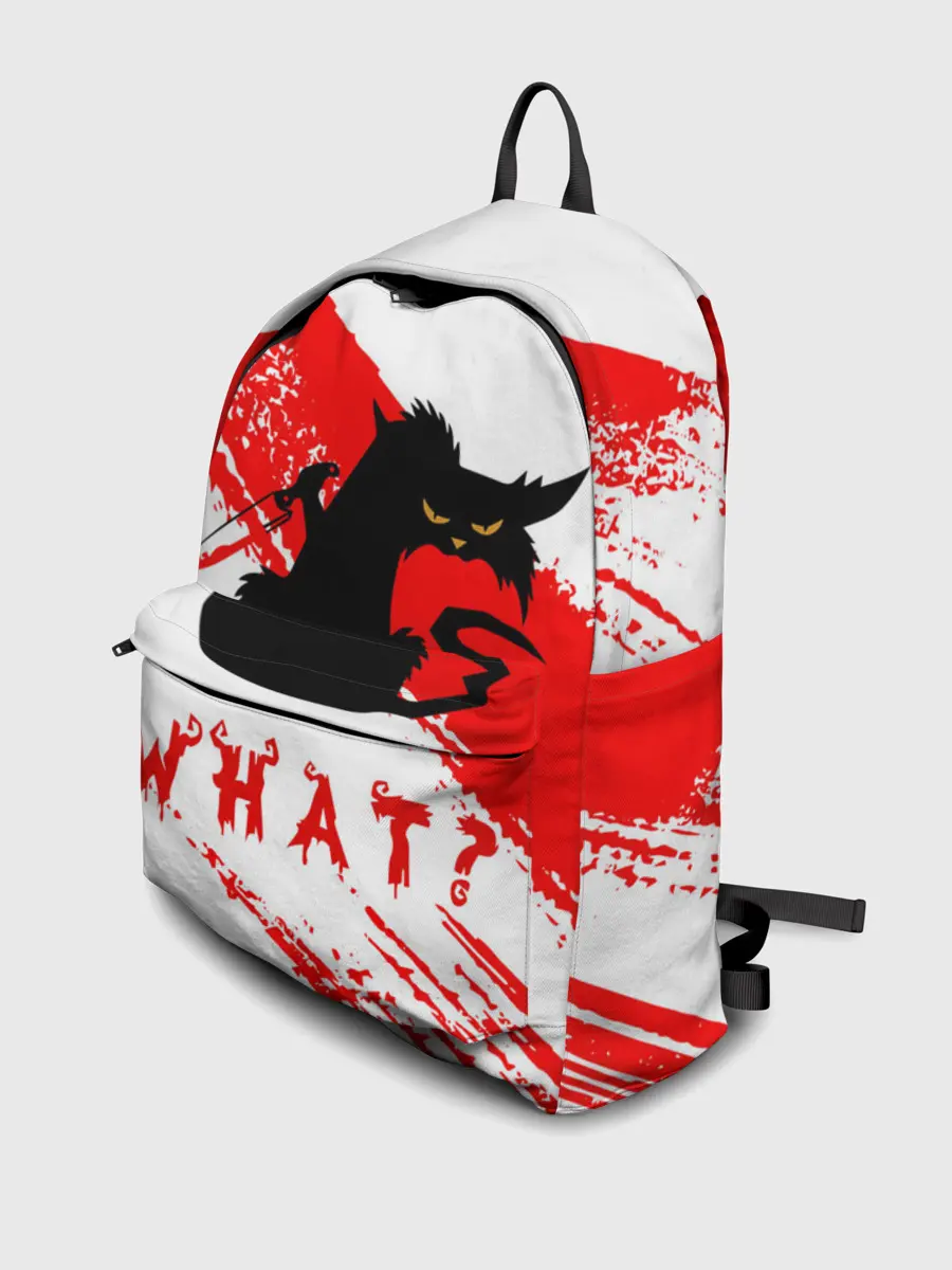 Рюкзак джинсовый / What cat? / Какой кот?