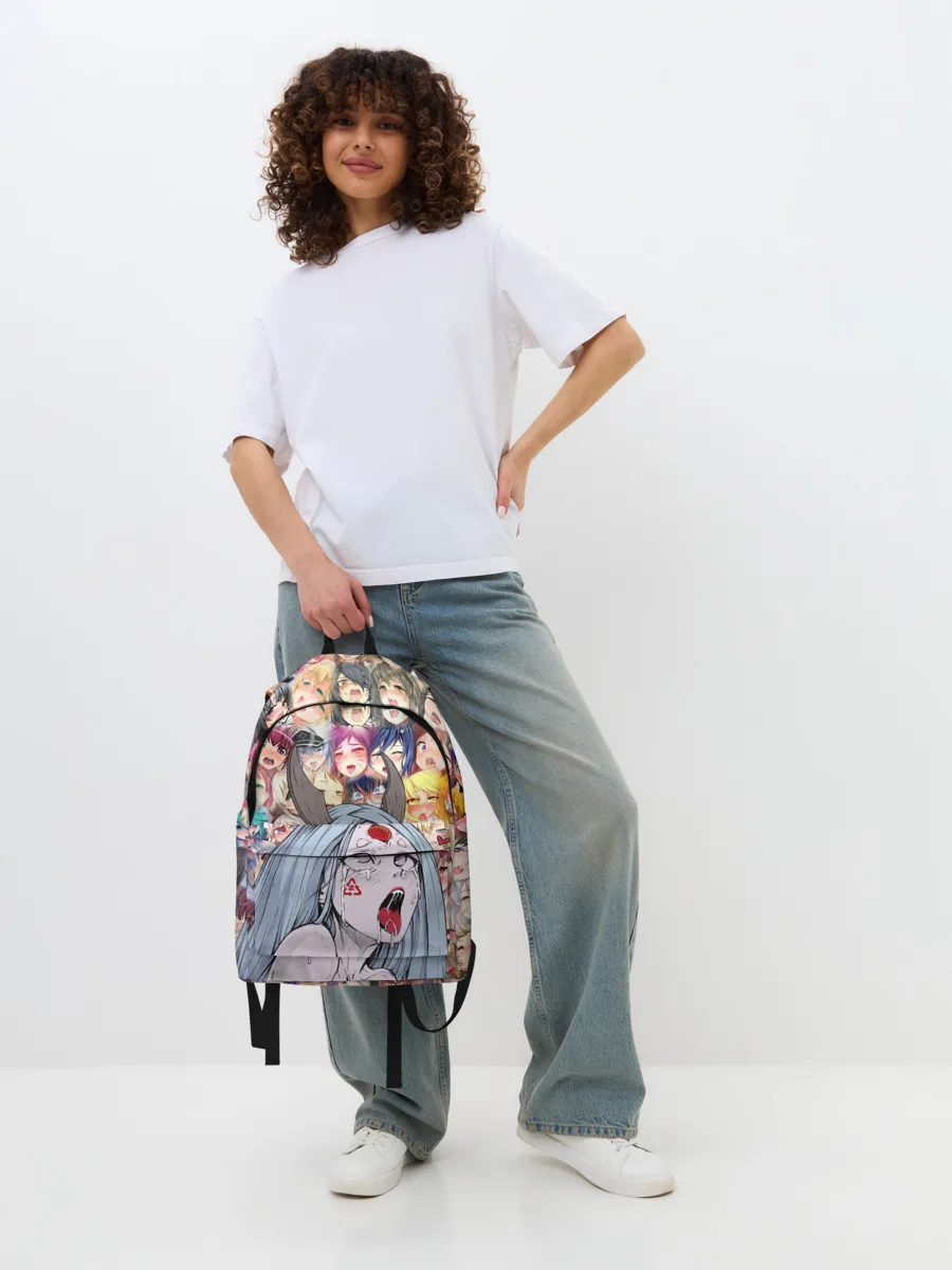 Рюкзак джинсовый / KAGUYA AHEGAO | КАГУЯ АХЕГАО