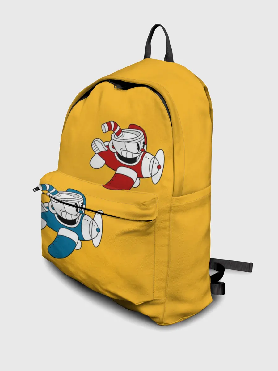 Рюкзак джинсовый / CUPHEAD