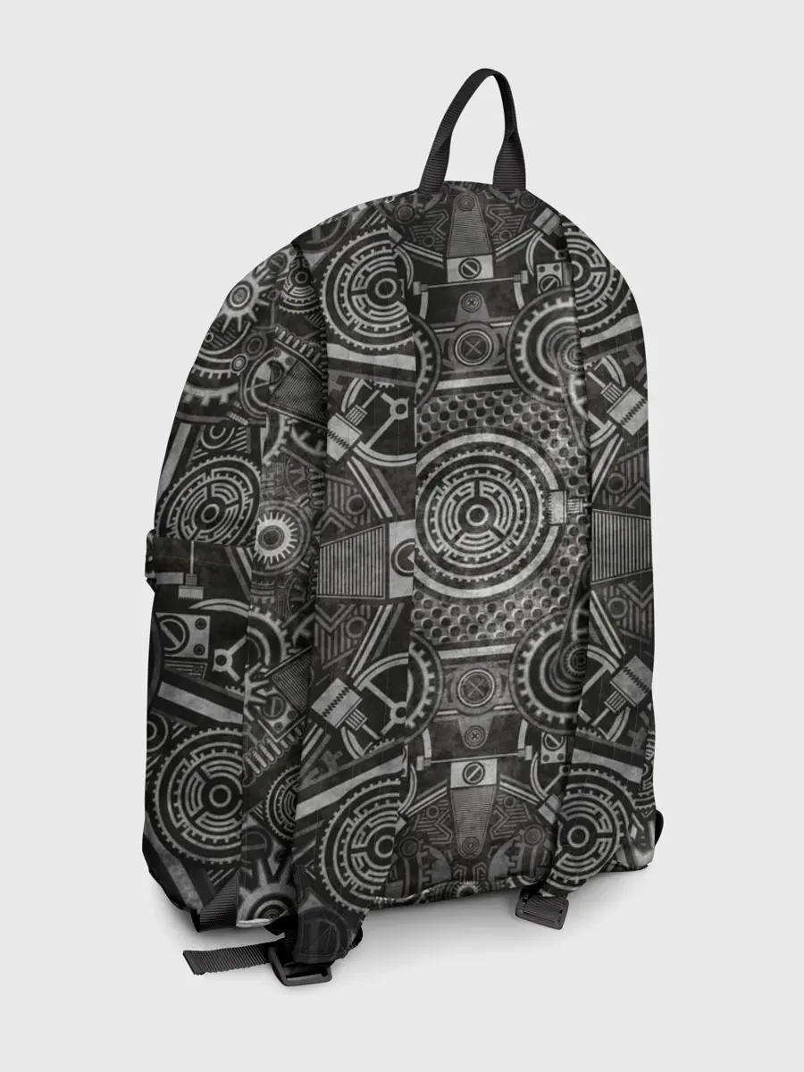 Рюкзак джинсовый / Стимпанк Механизм