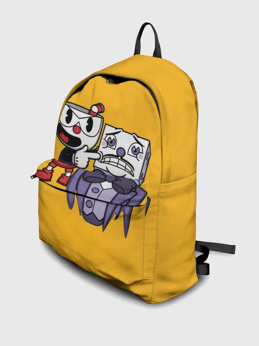Рюкзак джинсовый / CUPHEAD