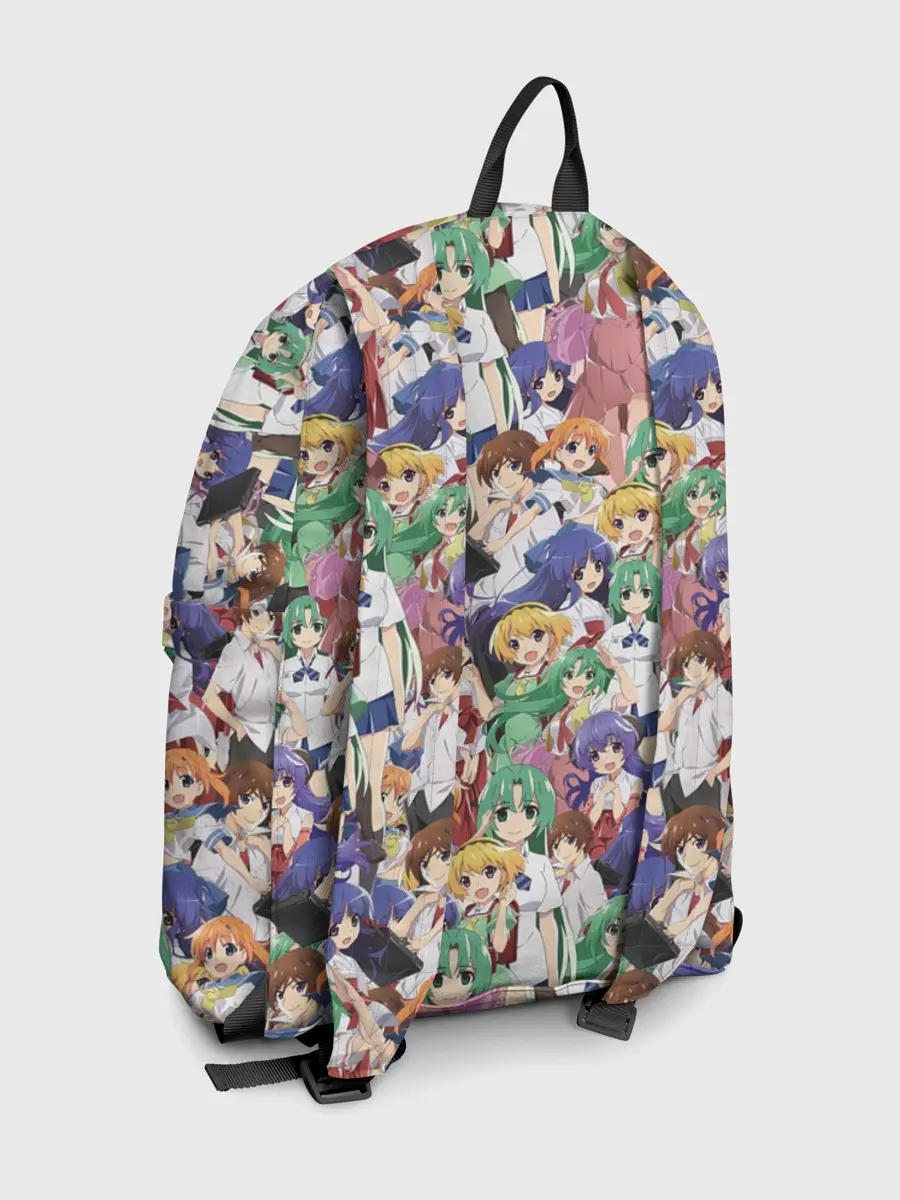 Рюкзак джинсовый / Аниме Когда плачут цикады