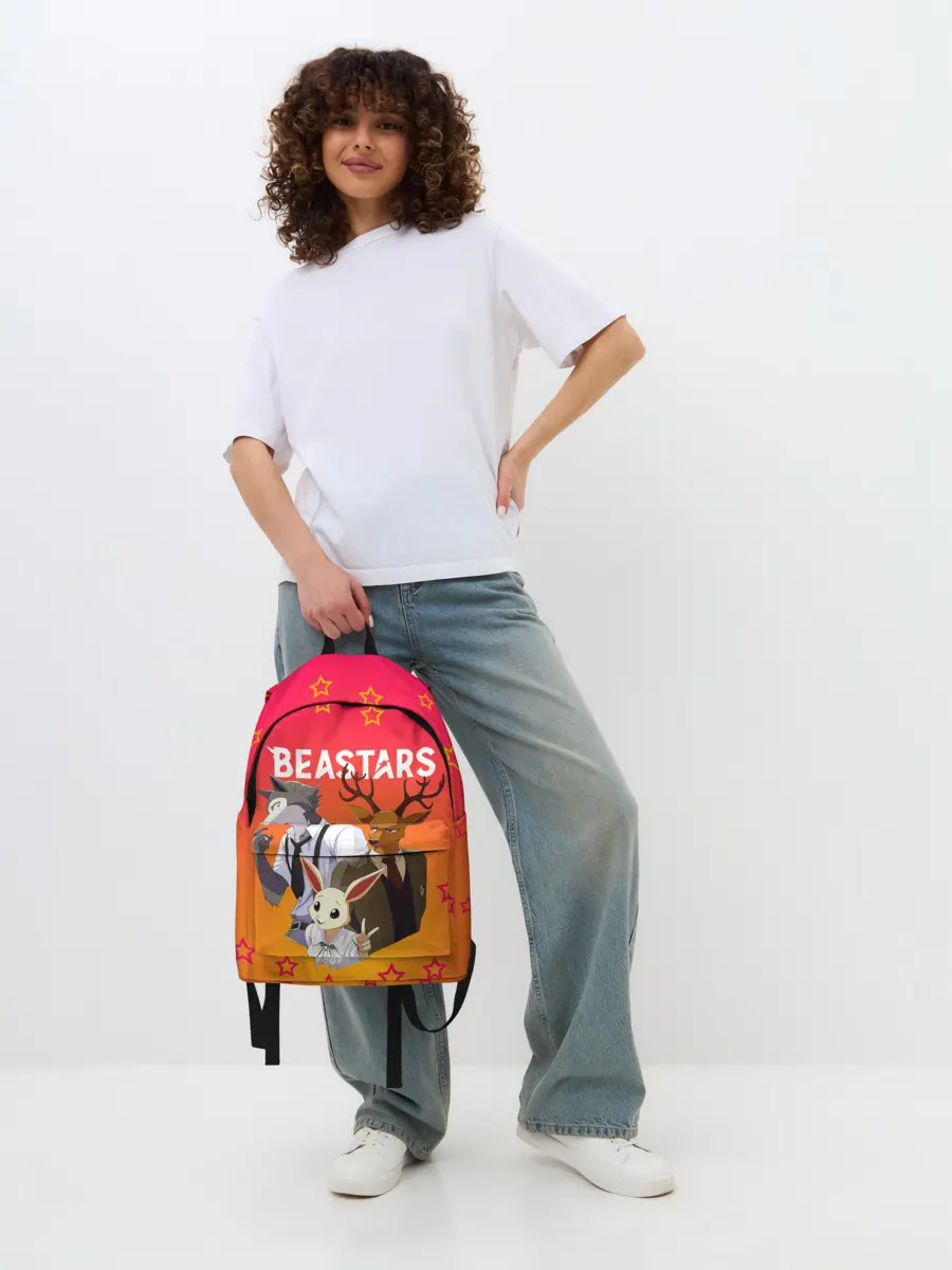 Рюкзак джинсовый / ВЫДАЮЩИЕСЯ ЗВЕРИ