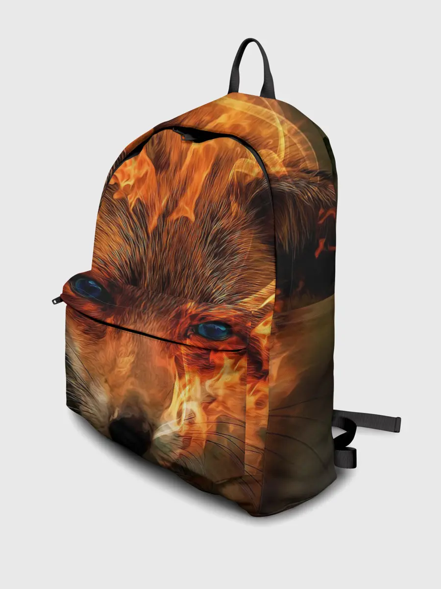 Рюкзак джинсовый / Огненная лиса