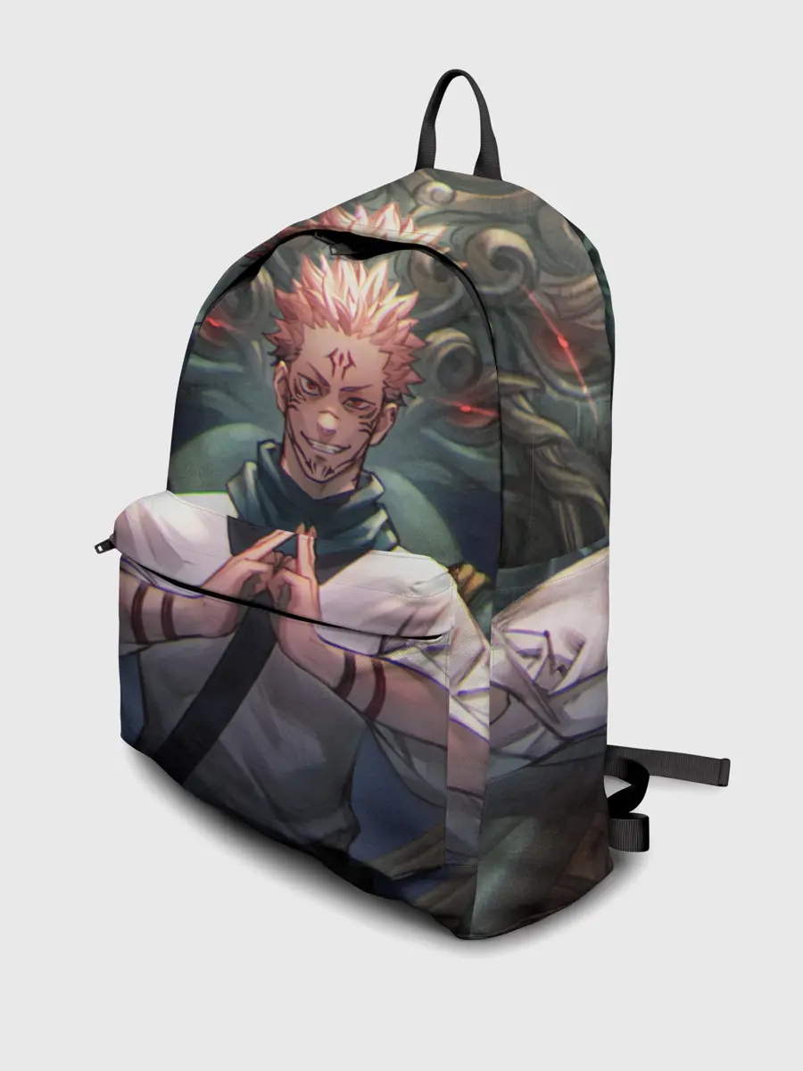 Рюкзак джинсовый / МАГИЧЕСКАЯ БИТВА | SUKUNA