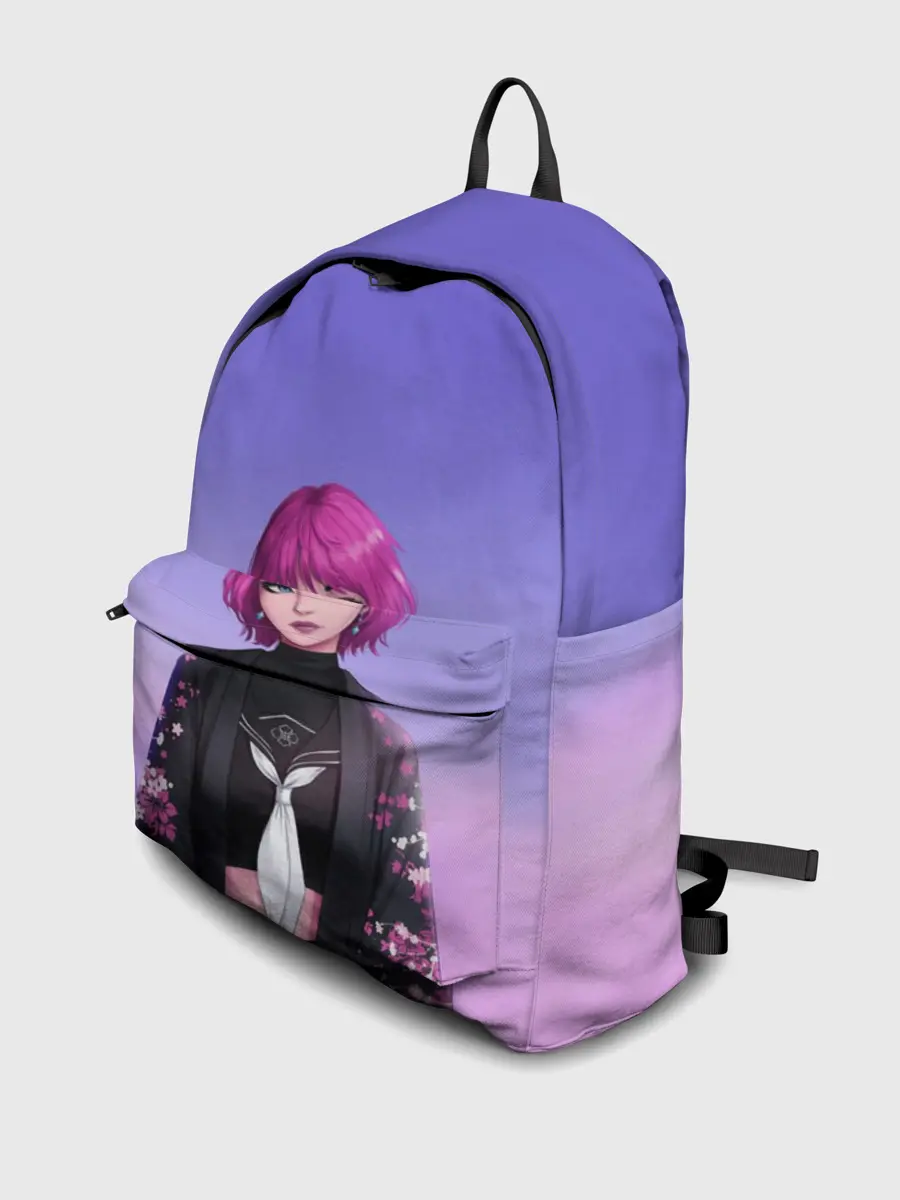 Рюкзак джинсовый / ANIME GIRL