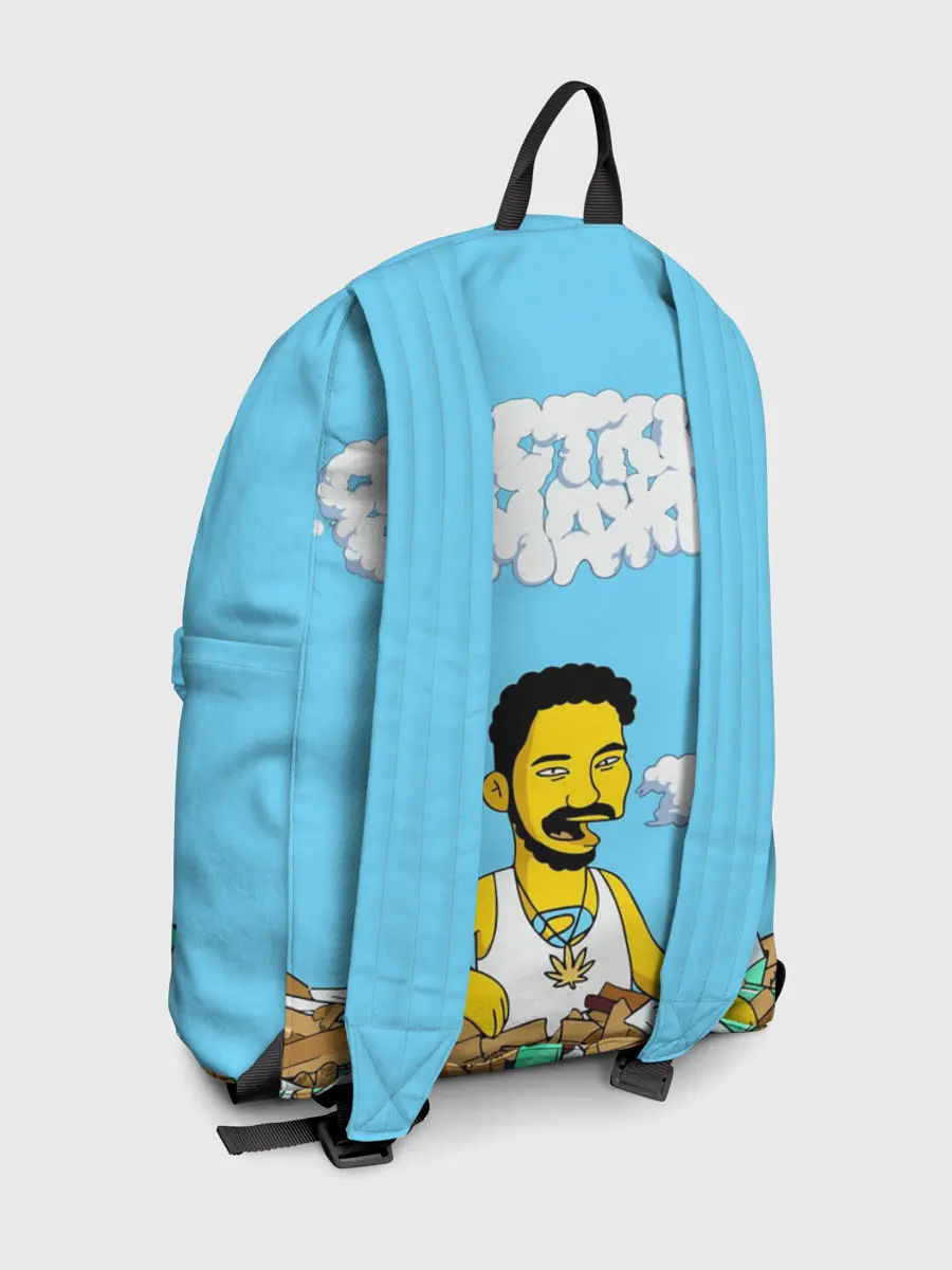 Рюкзак джинсовый / Скриптонит/Свистки и бумажки