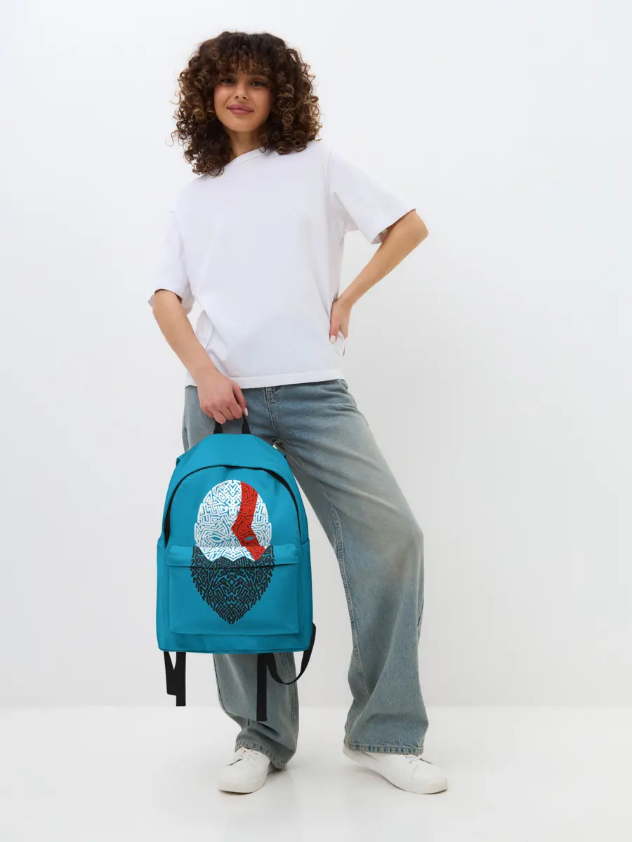 Рюкзак джинсовый / Бог войны