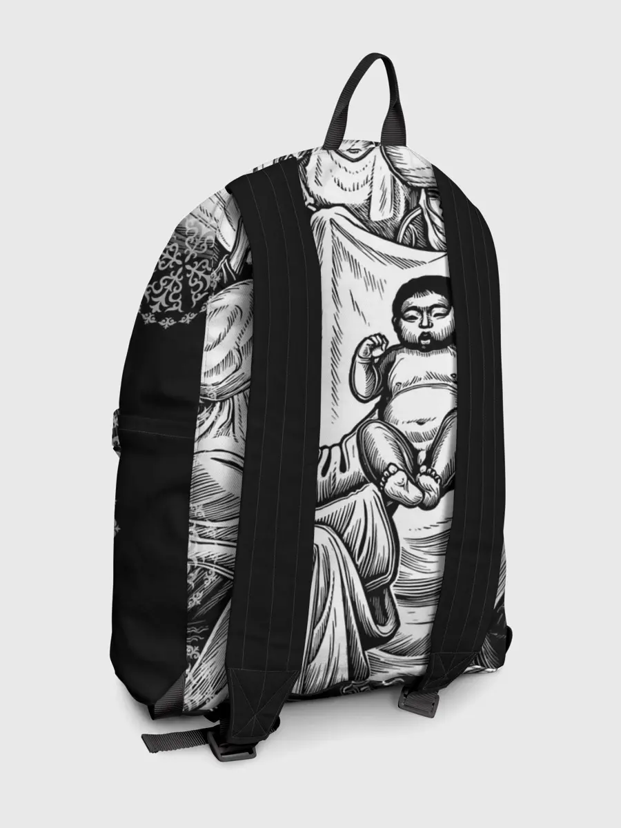 Рюкзак джинсовый / Манас Баатыр