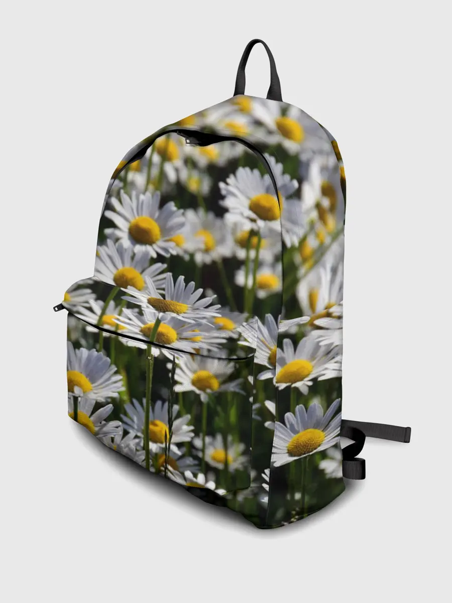 Рюкзак джинсовый / Ромашки