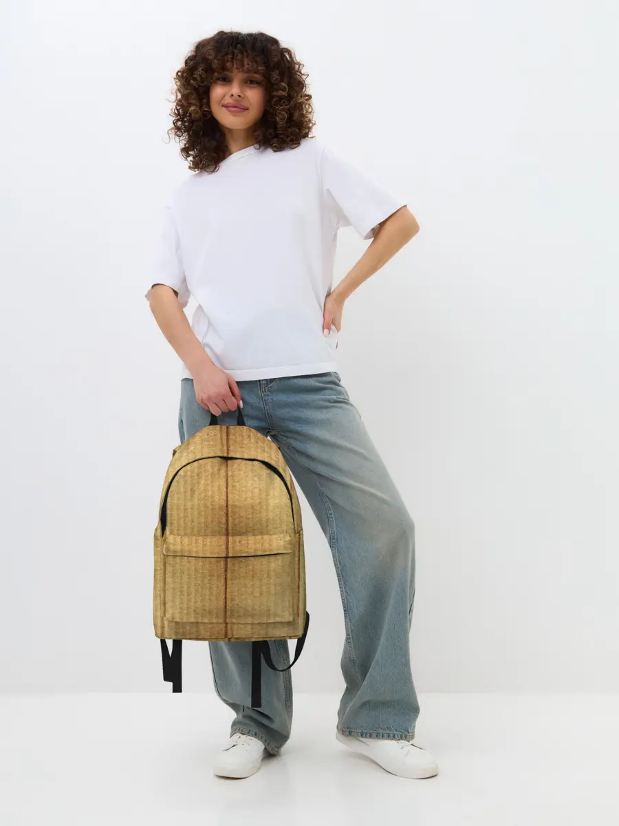 Рюкзак джинсовый / Картон