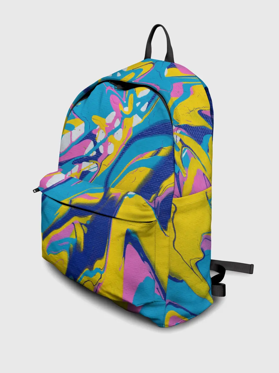 Рюкзак джинсовый / Клякса