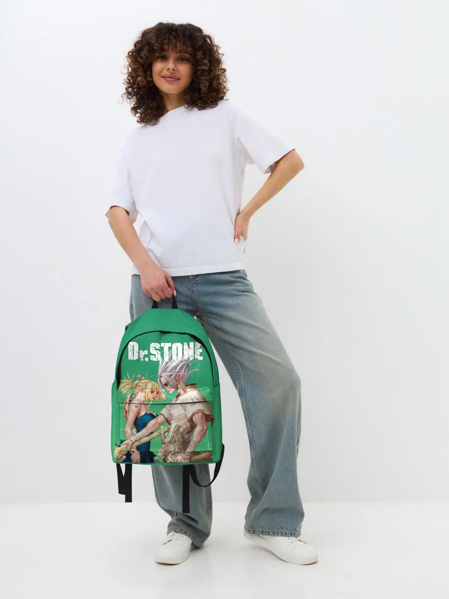 Рюкзак джинсовый / Dr. Stone