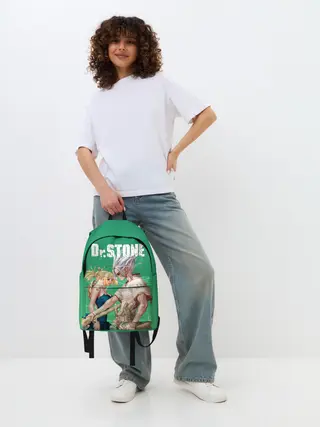 Рюкзак джинсовый / Dr. Stone