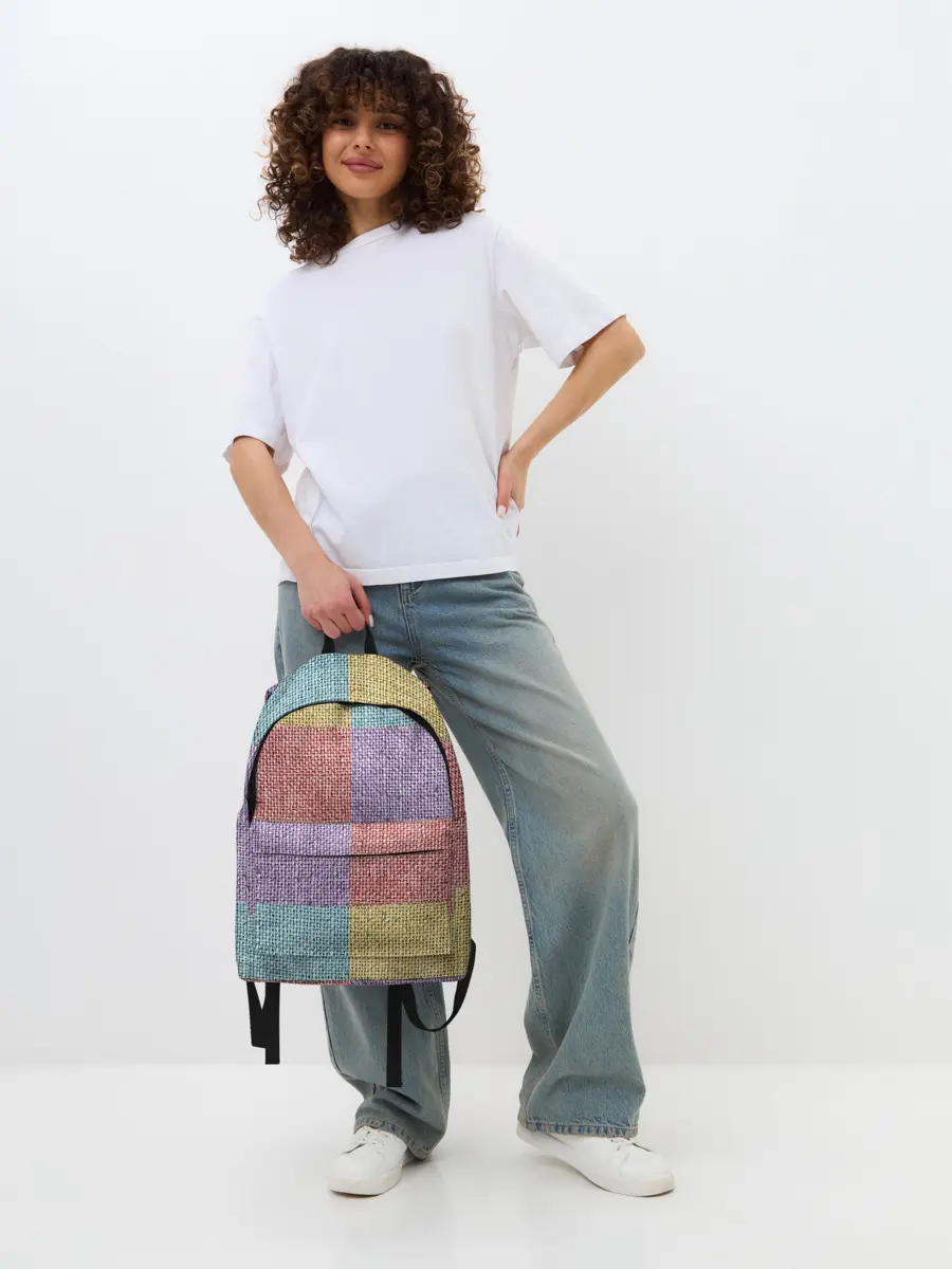 Рюкзак джинсовый / Patchwork