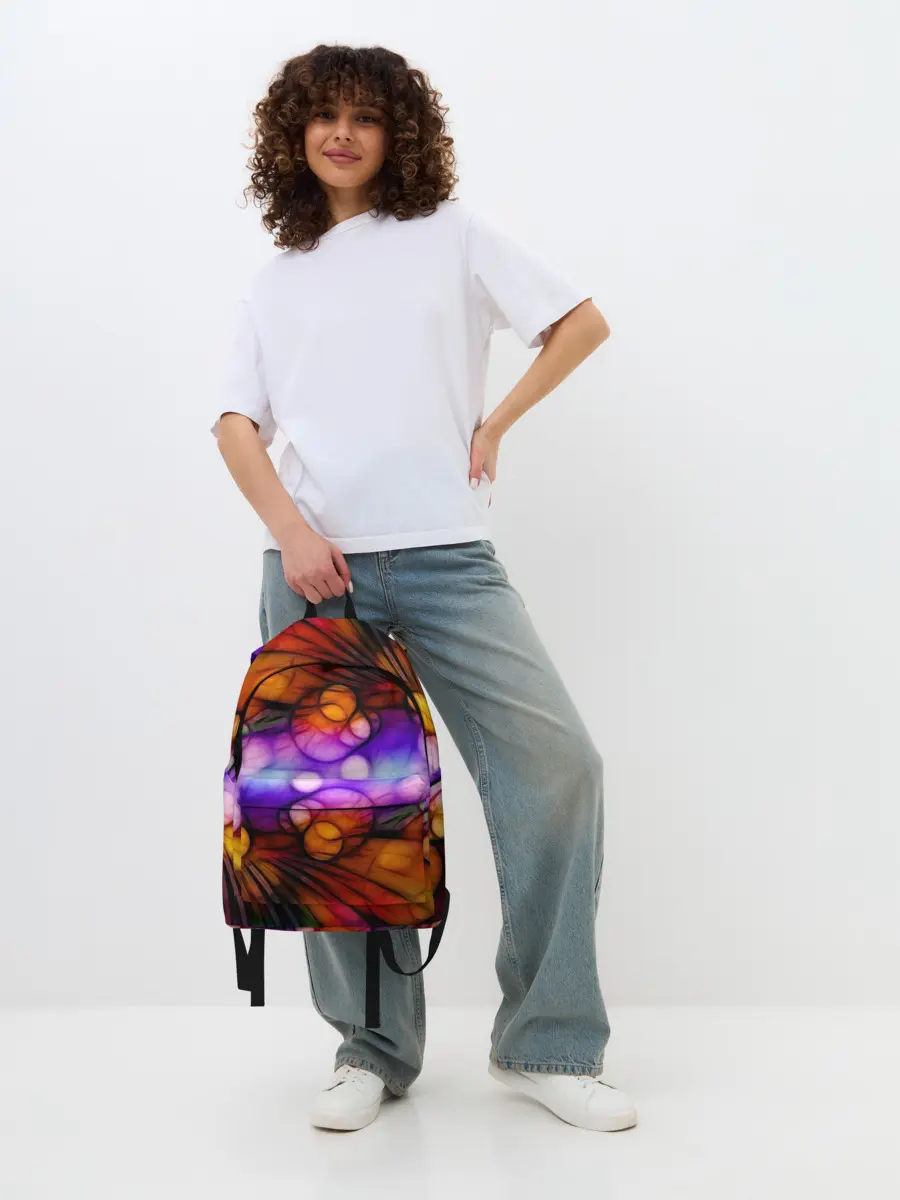 Рюкзак джинсовый / Яркое преображение