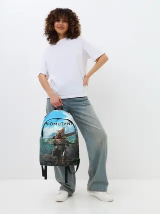 Рюкзак джинсовый / Biomutant Биомутант