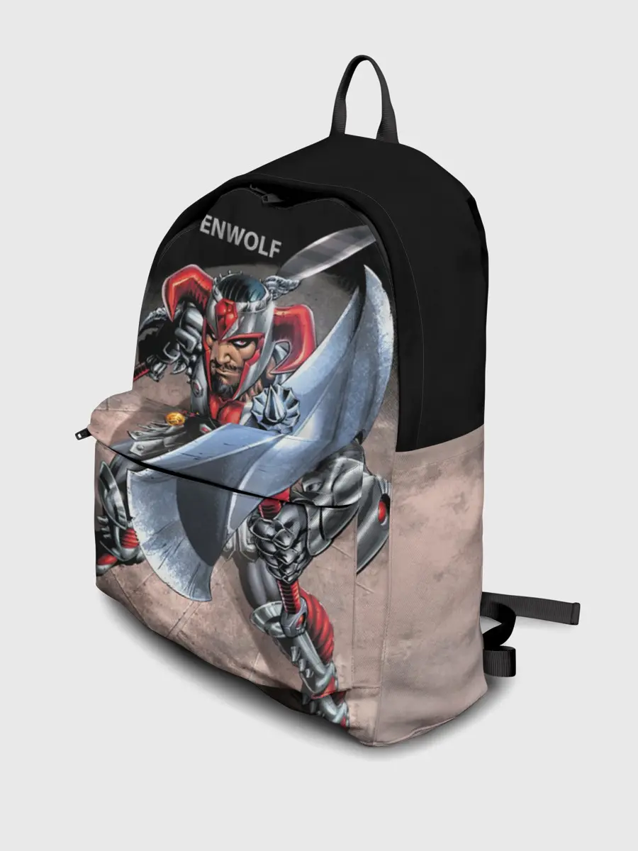 Рюкзак джинсовый / Степпенвулф из комиксов