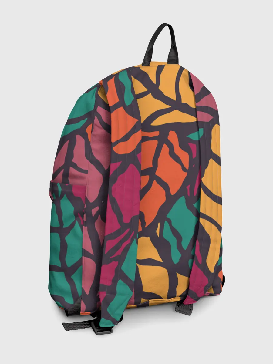 Рюкзак джинсовый / Листья