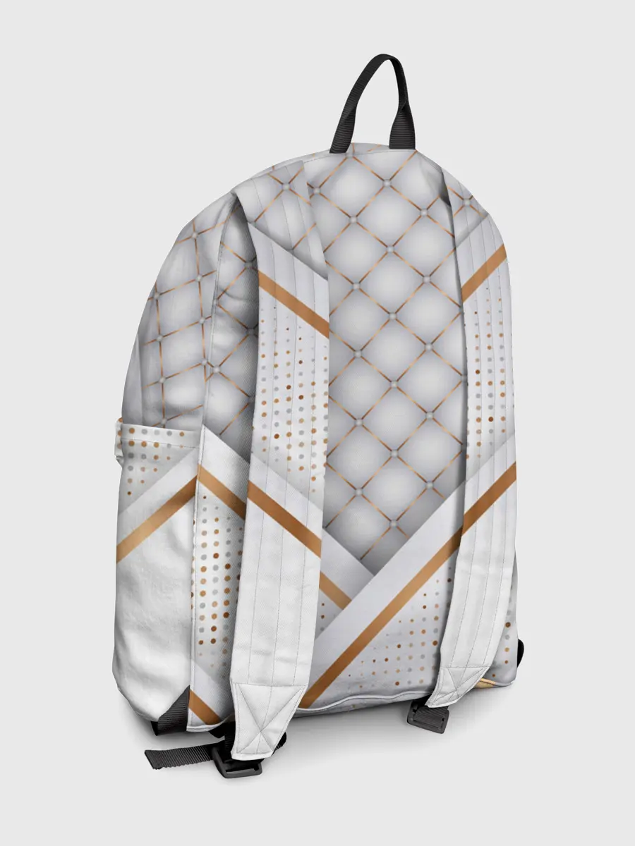 Рюкзак джинсовый / Luxury white & Gold