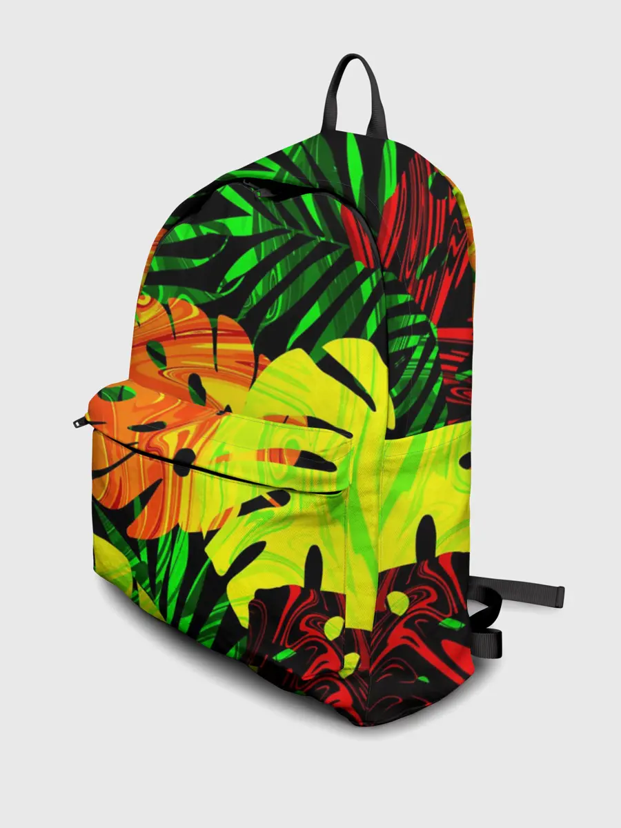 Рюкзак джинсовый / ЛИСТЬЯ