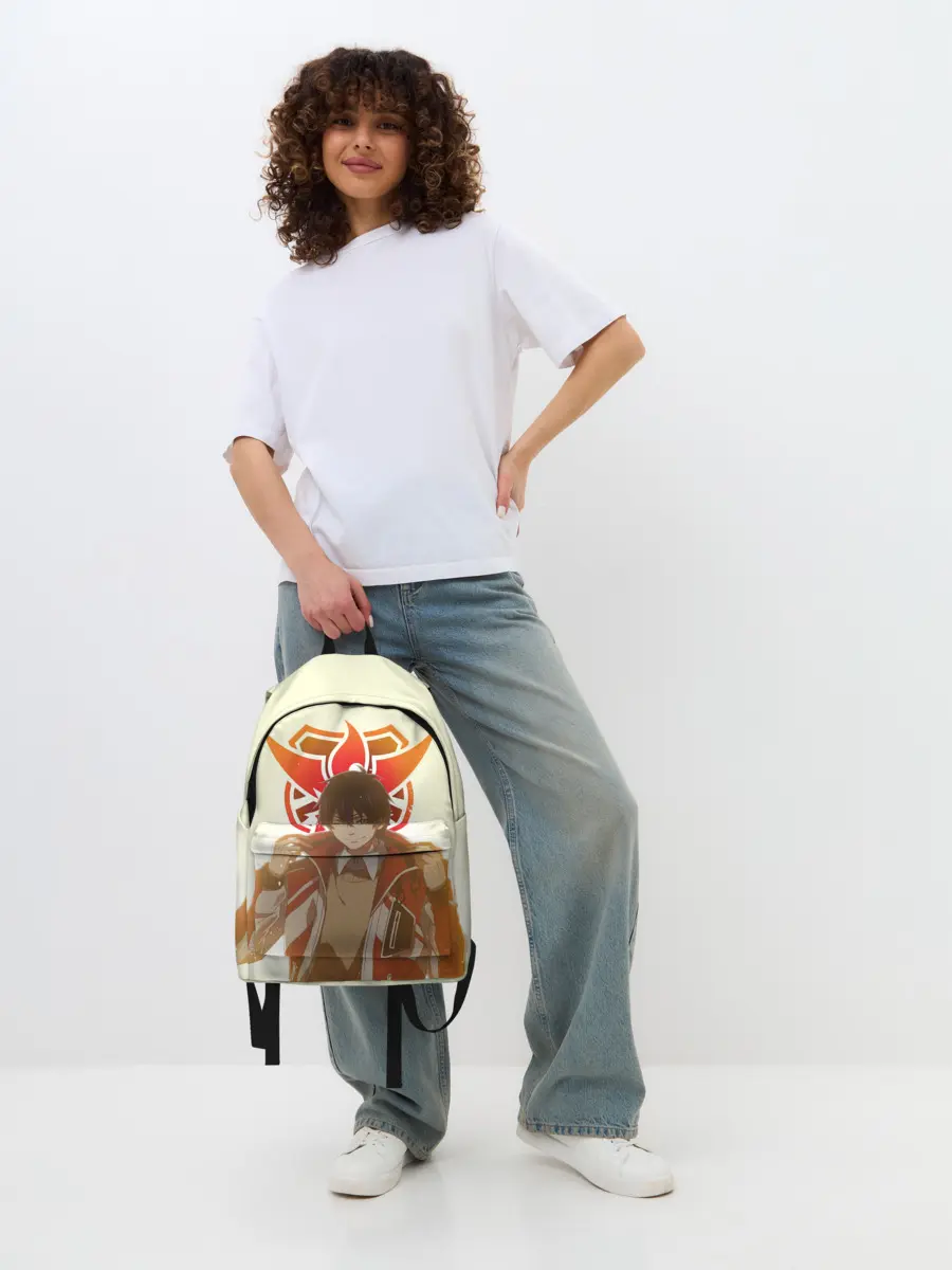 Рюкзак джинсовый / Аватар короля