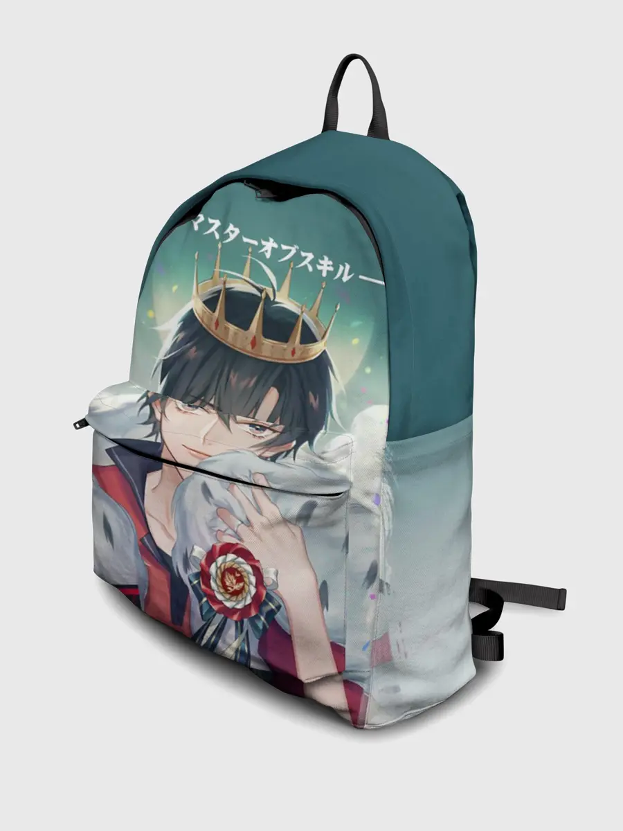 Рюкзак джинсовый / Аватар короля The King