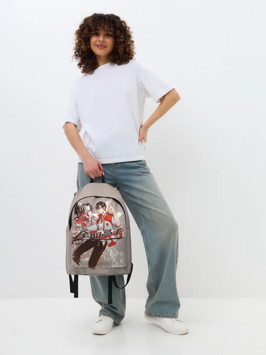 Рюкзак джинсовый / Аватар короля Е Сю